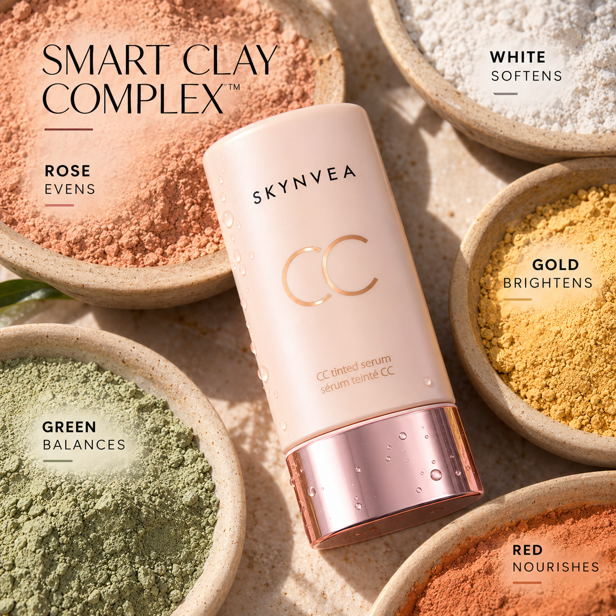 CC Tinted Serum | Goes On White, Becomes Your Shade